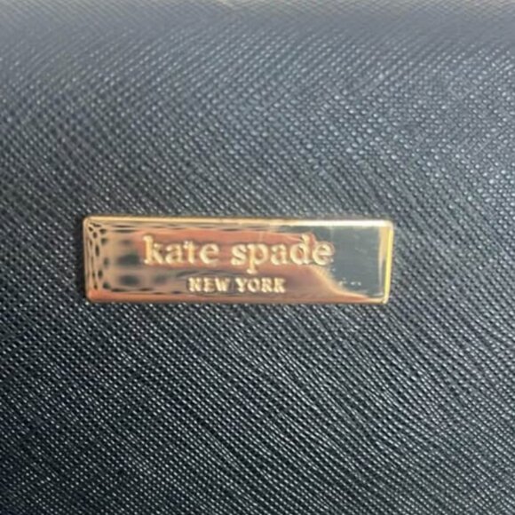 Kate Spade Mini Cassie Newbury Lane Satchel Crossbody Black Purse - Picture 4 of 7